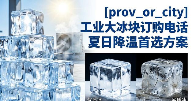 南昌工业大冰块订购电话 夏日降温首选方案